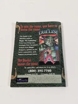 Magic the Gathering Mirage MTG Rule Book Rulebook 1996 Wizards of the Coast WOTC - Image 2