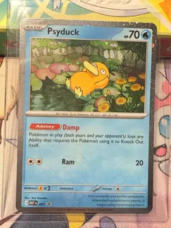 Psyduck MEP 007 - Holo - Black Star Promo Mega Evolution - Pokemon TCG - MINT - Image 1