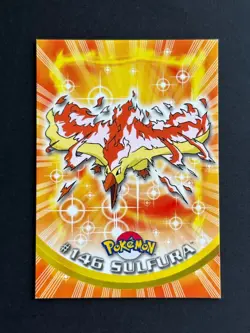 Pokemon - TV Animation - TOPPS - #146 Sulfura - Blue Logo - Occasion - FR - Image 1