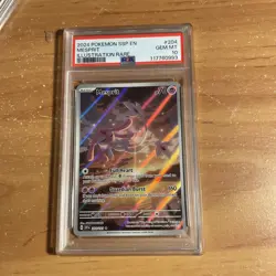 Mesprit Illustration 204/191 PSA 10 Rare Collectible Pokemon Card - Image 1