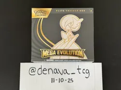 Pokemon TCG Mega Evolution Gardevoir Elite Trainer Box ETB NEW SEALED - Image 1