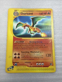 LP Charizard 2002 Pokemon Non-holo Expedition 40/165 Rare - Image 1