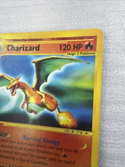 LP Charizard 2002 Pokemon Non-holo Expedition 40/165 Rare - Image 4
