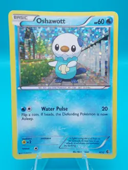 Oshawott 004/012 McDonald's 2011 Pokemon TCG Holo Lightly Played - Image 1