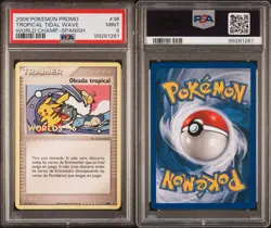 PSA 9 💎 Tropical Tidal Wave 2006 Pokemon Promo SPANISH World Championship #36 - Image 3