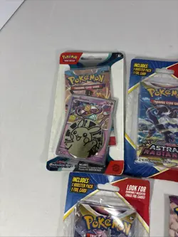 Pokemon Pack Lot 7 Packs Astral Radiance Paldea Evolved Paradox Rift - Image 2