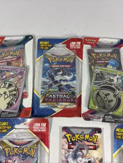 Pokemon Pack Lot 7 Packs Astral Radiance Paldea Evolved Paradox Rift - Image 3