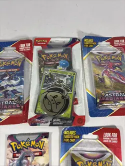 Pokemon Pack Lot 7 Packs Astral Radiance Paldea Evolved Paradox Rift - Image 4