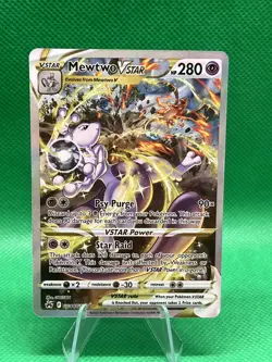 Mewtwo VSTAR GG44/GG70 Crown Zenith: Galarian Gallery Holo Pokemon TCG - Image 2