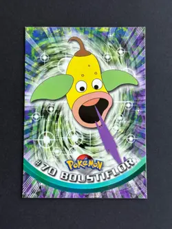 Pokemon - TV Animation - TOPPS - #70 Boustiflor - Blue Logo - Occasion - FR - Image 1