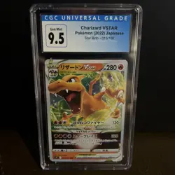Pokemon Charizard VSTAR Star Birth s9 Japanese RRR #015 CGC 9.5 - Image 1