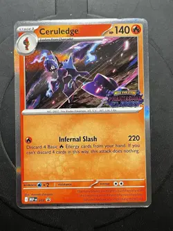 Ceruledge MEP014 Pokemon TCG: Black Star Promos Pre-Release Stamp Near Mint (NM) - Image 1