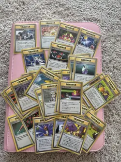 Vintage Japanese Pokemon Trainer Bulk. Gym Heroes, Neo, Team Rocket NM - Image 1