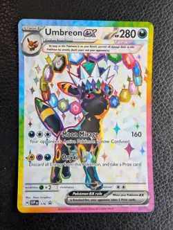 Umbreon ex - SVP176 Black Star Promo (Pokemon) Full Art Ultra Rare - Image 1