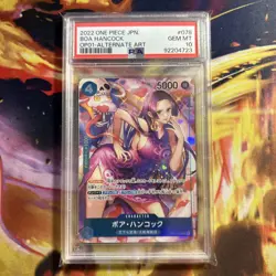 PSA 10 Boa Hancock OP01-078 Alt Art Romance Dawn 2022 One Piece Card Japanese - Image 1