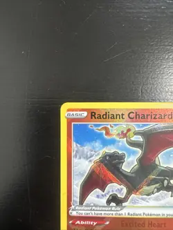 Pokemon TCG Radiant Charizard Crown Zenith Holo Card 020/159 Radiant Rare - Image 2