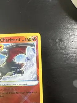 Pokemon TCG Radiant Charizard Crown Zenith Holo Card 020/159 Radiant Rare - Image 3