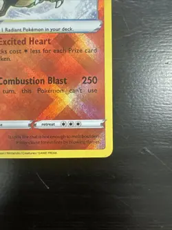 Pokemon TCG Radiant Charizard Crown Zenith Holo Card 020/159 Radiant Rare - Image 4