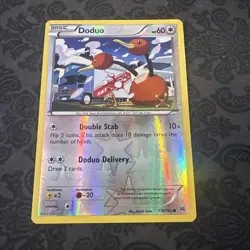 Pokemon Card Doduo 116/162 Reverse Holo XY BREAKthrough 2015 - Image 1