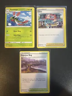 Pokemon HUGE Miscut Error 3 Card Lot Astral Radiance NM - Image 1