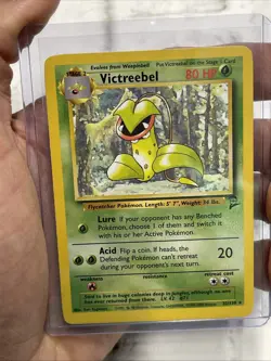 Pokemon Victreebel 32/130 Base Set 2 Rare LP Vintage Vtg Nintendo Card WOTC TCG - Image 1