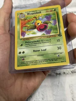 Weepinbell 48/64 Jungle Vintage Vtg Uncommon Pokemon Card NM/MT Never Played TCG - Image 2