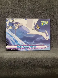 Flight Across The Ice #54 Vintage Topps Pokemon The Movie 2000 Card - Image 1