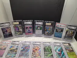Pokemon TCG 24 Card Lot Of Slabs Graded CGC PSA English and Japanese - Image 2