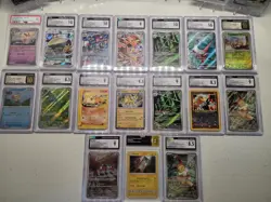 Pokemon TCG 24 Card Lot Of Slabs Graded CGC PSA English and Japanese - Image 3