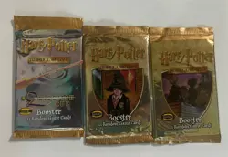 Rare 2001 Harry Potter Trading Card 3 Sets game 33 Cards Total - Image 1