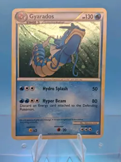 Pokemon TCG Gyarados Holo Call of Legends 2011 #7/95 Rare Card NM - Image 1