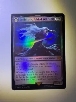 Sephiroth, Fabled SOLDIER - #115 Foil Final Fantasy - Mtg - Mythic Rare Foil - Image 1