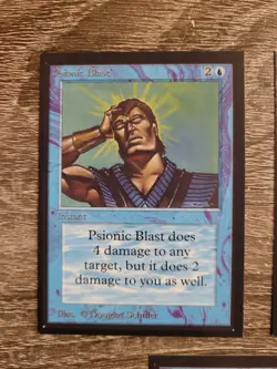 3 Psionic Blast International Edition Magic MTG - Image 2