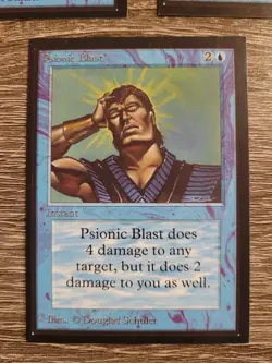 3 Psionic Blast International Edition Magic MTG - Image 4