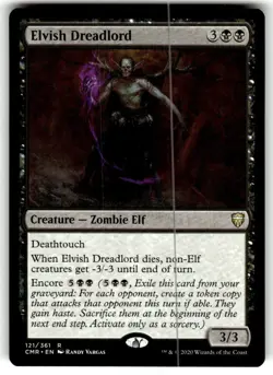 Elvish Dreadlord Commander Legends Regular MTG NM - Image 1
