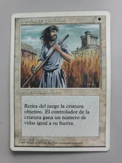 MTG Swords to Plowshares 4th Edition Regular Uncommon MP - Image 1