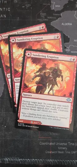 MtG Sundering Eruption x3 - Image 1