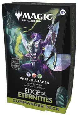 English Magic The Gathering Edge of Eternities Commander Deck World Sharper MTG - Image 3