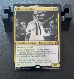Mister Negative #0135 Mythic FOIL Marvel's Spider-Man Magic MTG - Image 1