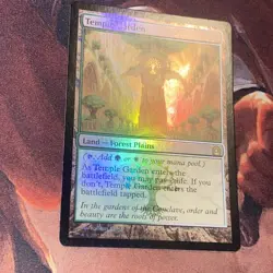 Temple Garden X1 Mtg Return To Ravnica Nm Foil - Image 1