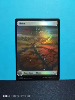 FOIL FULLART Plains / Ebene - MTG Magic - Image 1