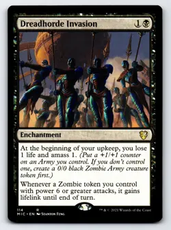 Dreadhorde Invasion R Commander: Innistrad: Midnight Hunt # 114 NM - Image 1