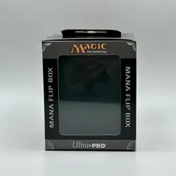 MTG Mana Ion Flip Deck Box Green Alcove Double Magnet Ultra Pro Magic Sealed! - Image 1
