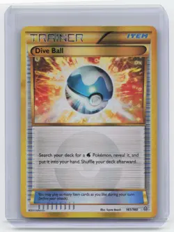 Dive Ball 161/160 Holo - Secret Rare - Pokemon Primal Clash - Image 1