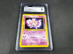 MEWTWO 3 POKEMON BLACK STAR PROMO MEWTWO STRIKES BACK CGC 9 - Image 1