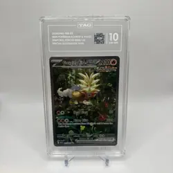 TAG 10 GEM MINT Gouging Fire ex # 204/162 | Pokemon SV Temporal Forces - Image 1