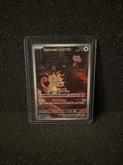Pokemon TCG Team Rockets Meowth & Giovanni Cosmos Holo Promos NM Condition - Image 1