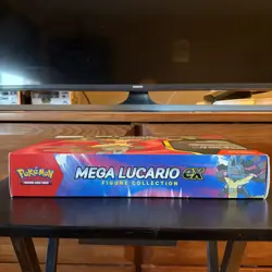 Pokemon TCG Mega Lucario ex Premium Figure Collection Box Factory Sealed - Image 3