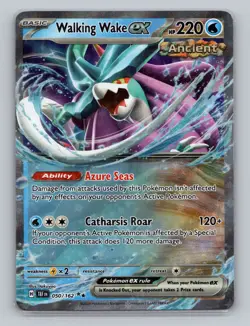 Walking Wake ex 50/162 Double Rare Holo Temporal Forces Pokemon Scarlet & Violet - Image 1
