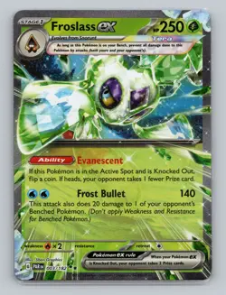 Froslass ex #003/182 Double Rare Holo Paradox Rift Pokemon Scarlet & Violet - Image 1